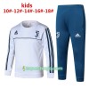 Barn Juventus Tränings Sweatshirtställ 2017-18 Vit